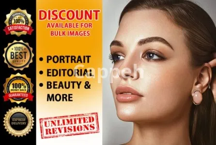 I will do skin retouching high end photo retouching image edit fast