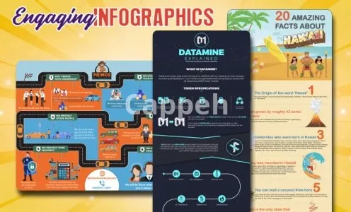 I will design an engaging infographic within 24 hours
