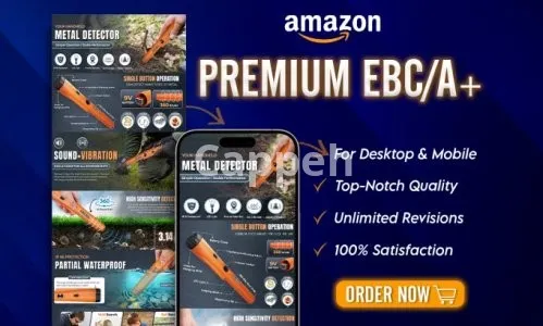 I will design premium amazon a plus content amazon premium ebc and brand story