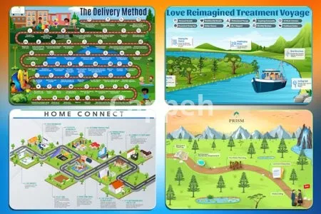 I will design amazing infographic, roadmap, flowchart, illustration
