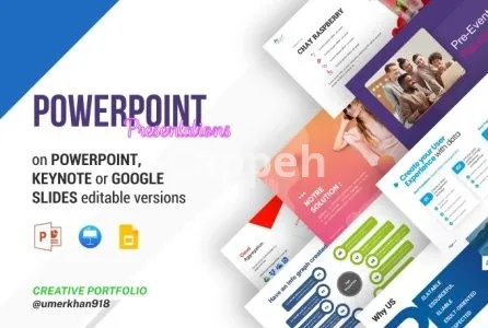 I will create your powerpoint presentation, keynote, google slides, canva