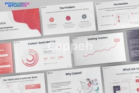 I will design modern futuristic ai web3 presentation pitch deck