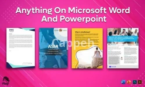 I will design premium word template, powerpoint presentation or template