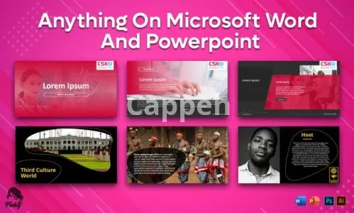 I will design premium word template, powerpoint presentation or template