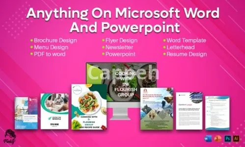 I will design premium word template, powerpoint presentation or template