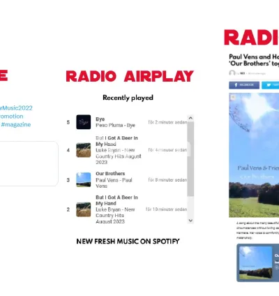I will airplay your song on swedish radio