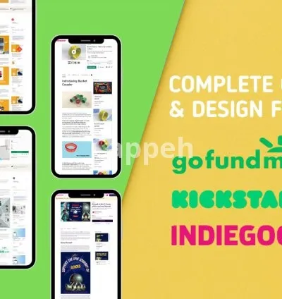 I will write and design gofundme kickstarter indiegogo campaign