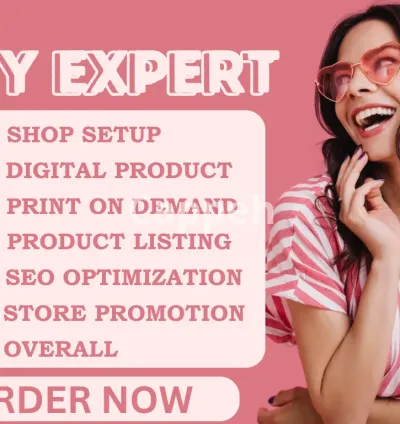 I will set up etsy shop digital products etsy seo listing etsy digital products shop
