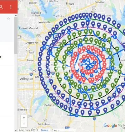 I will do google map stacking for local SEO 3 pack map ranking