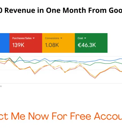 I will help to generate 7x ROI for your online store through google ads