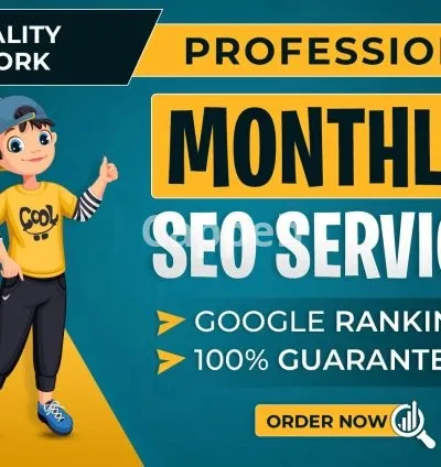 I will do google top ranking by high da link building complete monthly off page SEO