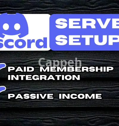 I will create a paid access membership subscription discord server