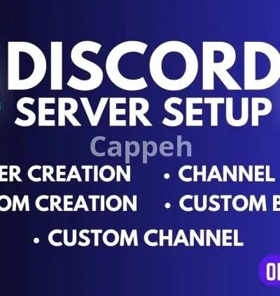 I will setup custom discord server or crypto and gaming discord server setup