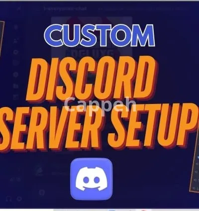 I will setup custom discord server or crypto and gaming discord server setup