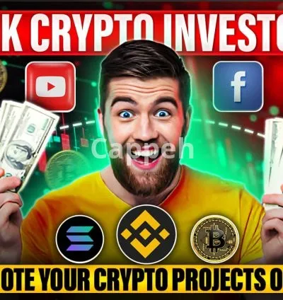 I will promote your crypto coin, token ,ico, nft in 100k crypto investors