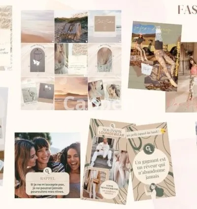 I will be your professional social media manager in french or english