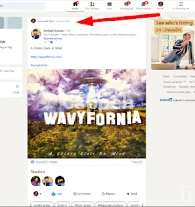 I will share your content with linkedin 234k audience, shoutout, promote