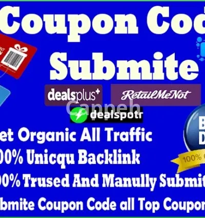 I will manually submit coupon to 50 popular deal sites coupon code submissions