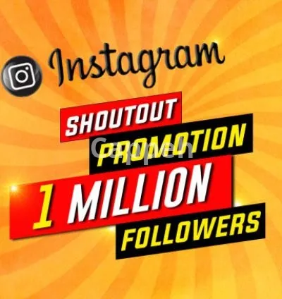 I will do instagram shoutout promo on 1 million follower ig pages