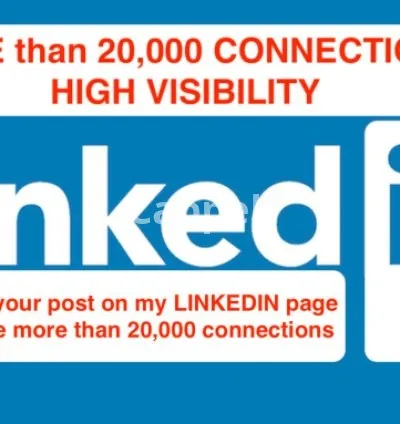 I will share your content on linkedin network profile 24800 connections shoutout