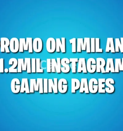 I will do instagram promotion shoutout on gamer pages