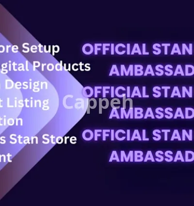 I will build you a stan store complete with digital products to sell