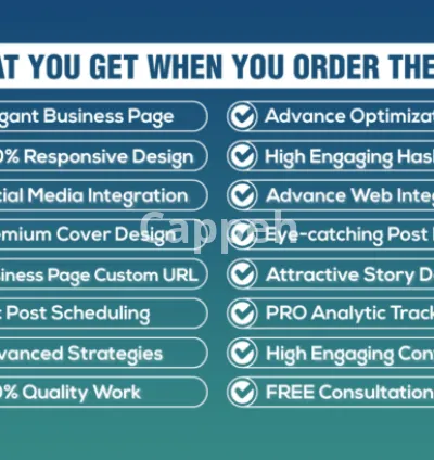 I will create an impressive linkedin business page