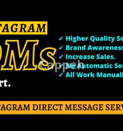 I will do instagram dms service to targeted people