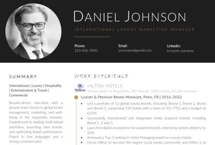 I will design and write your resume, cover letter and optimize your linkedin profile