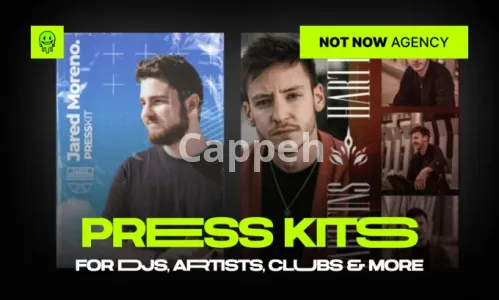 I will do cutting edge, press kit, epk design