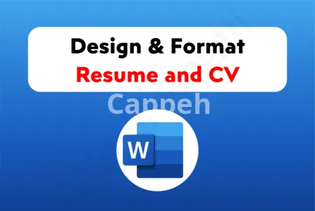 I will format and design resume and CV in microsoft ms word document