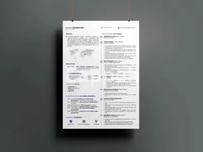 I will professionally design a job winning resume and academic CV