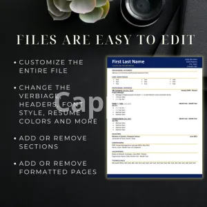 I will provide an ats optimized resume template