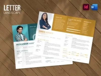 I will design your resume in adobe indesign