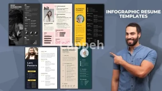 I will design professional resume, CV, cover letter using canva