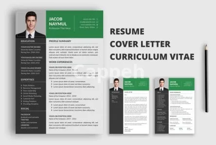 I will be your resume designer with photoshop and illustrator skills