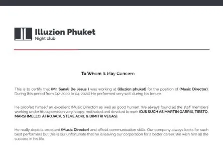 I will cv resume and any type of experience letter with sign stamp