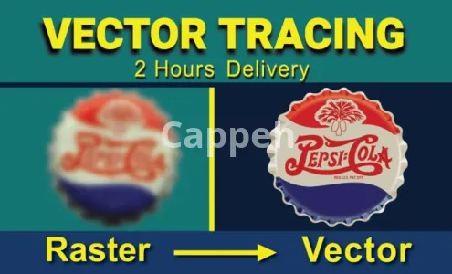 I will vector tracing, redraw logo, convert image to vector quickly