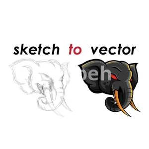 I will convert your sketch to vector ai,eps,svg,pdf