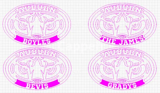 I will design lightburn files for laser cutting and engraving machines