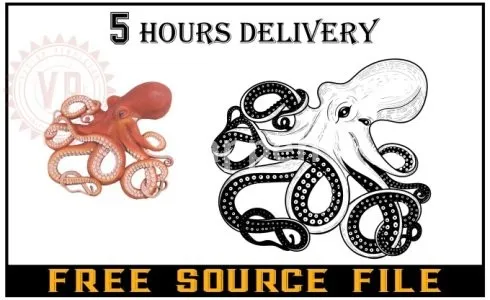 I will do a simple or detailed vector line art of any image or product