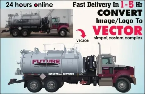 I will convert complex detailed image,logo to vector in 12 hour