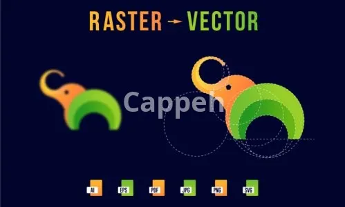 I will redraw, vectorize, redesign, revamp, improve, clean up logo as vector in 24 hrs