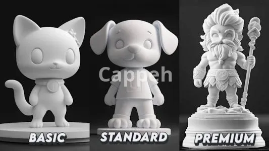I will sculpt 3d print ready stl, statue, figurine, toy, animal character model
