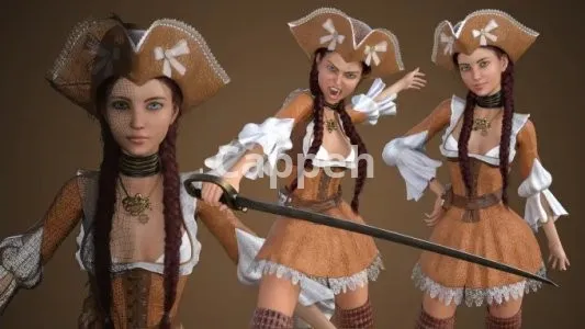 I will do 3d character modeling for you