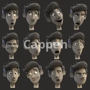 I will make blend shapes , apple arkit blendshapes for you