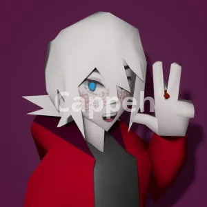 I will do a low poly 3d model with ps1 and n64 looks, includes rig