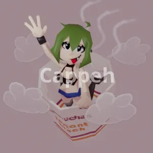 I will do a low poly 3d model with ps1 and n64 looks, includes rig