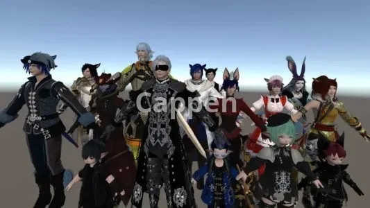 I will port your ffxiv character to vrchat halloween special