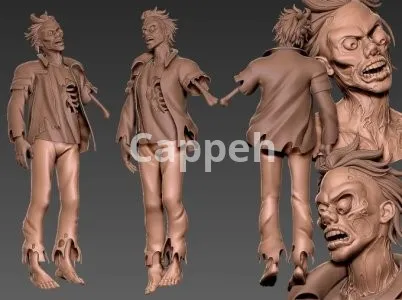 I will design 3d character or product in zbrush and 3dsmax
